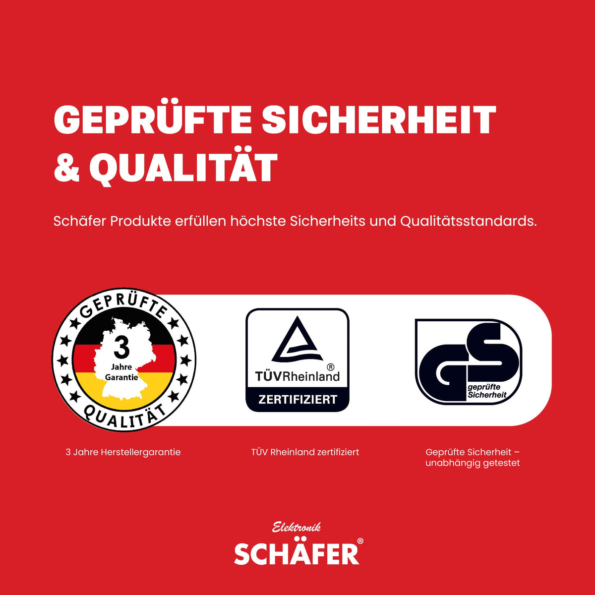 SCHÄFER Mokkakocher 250 ml Rot 400 Watt