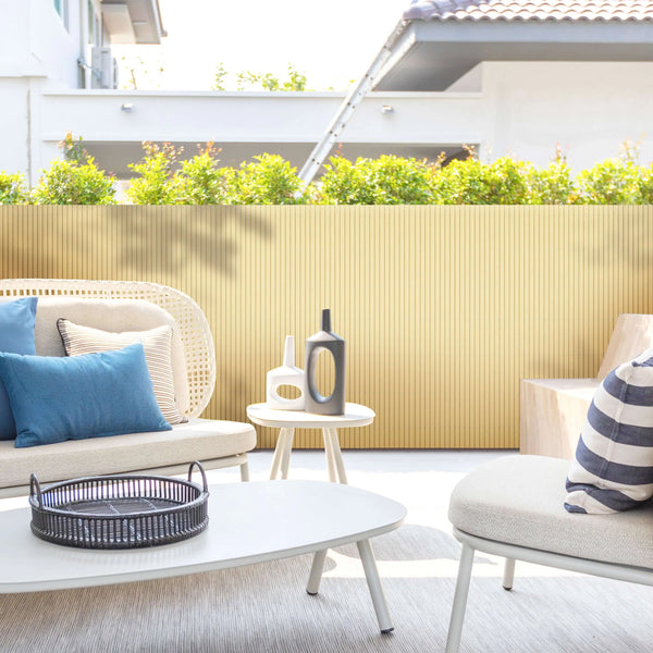 Ribelli® PVC Sichtschutzmatte Sichtschutzzaun Sichtschutz Zaun Balkon Bambus Ribelli