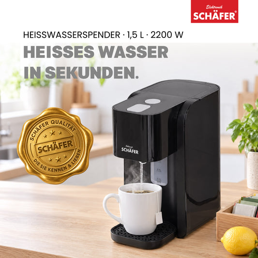 SCHÄFER Heißwasserspender 1,5 l – Ansicht 2