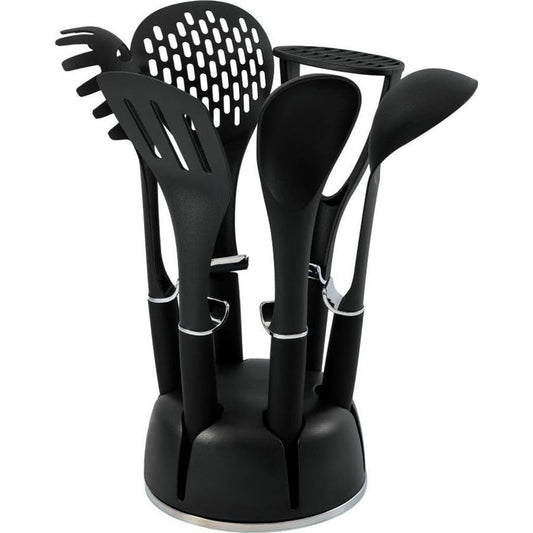 SCHÄFER 7-tlg. Küchenhelfer-Set Metallic Black