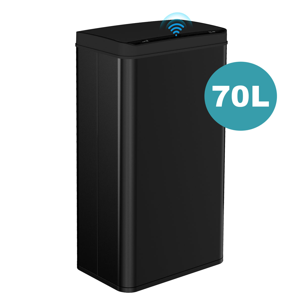 RIBELLI Edelstahl Sensor-Mülleimer – automatisches Öffnen – Ansicht 13