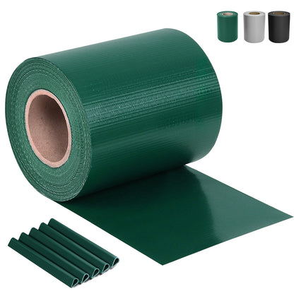 RIBELLI Sichtschutzstreifen 35 m × 19 cm – inkl. 30 Clips