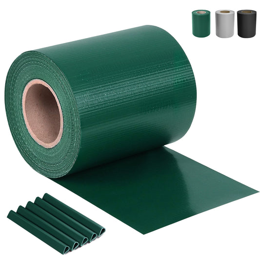 RIBELLI Sichtschutzstreifen 35 m × 19 cm – inkl. 30 Clips