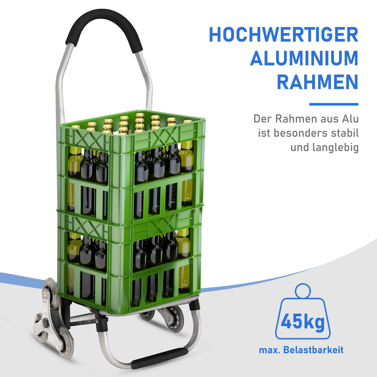 Einkaufstrolley 6 Räder Ribelli