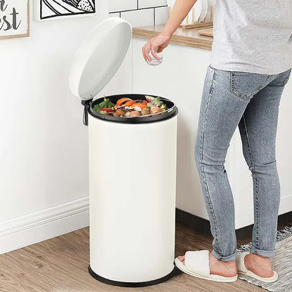 Mülleimer 30 Liter Edelstahl rund – 43,99 €