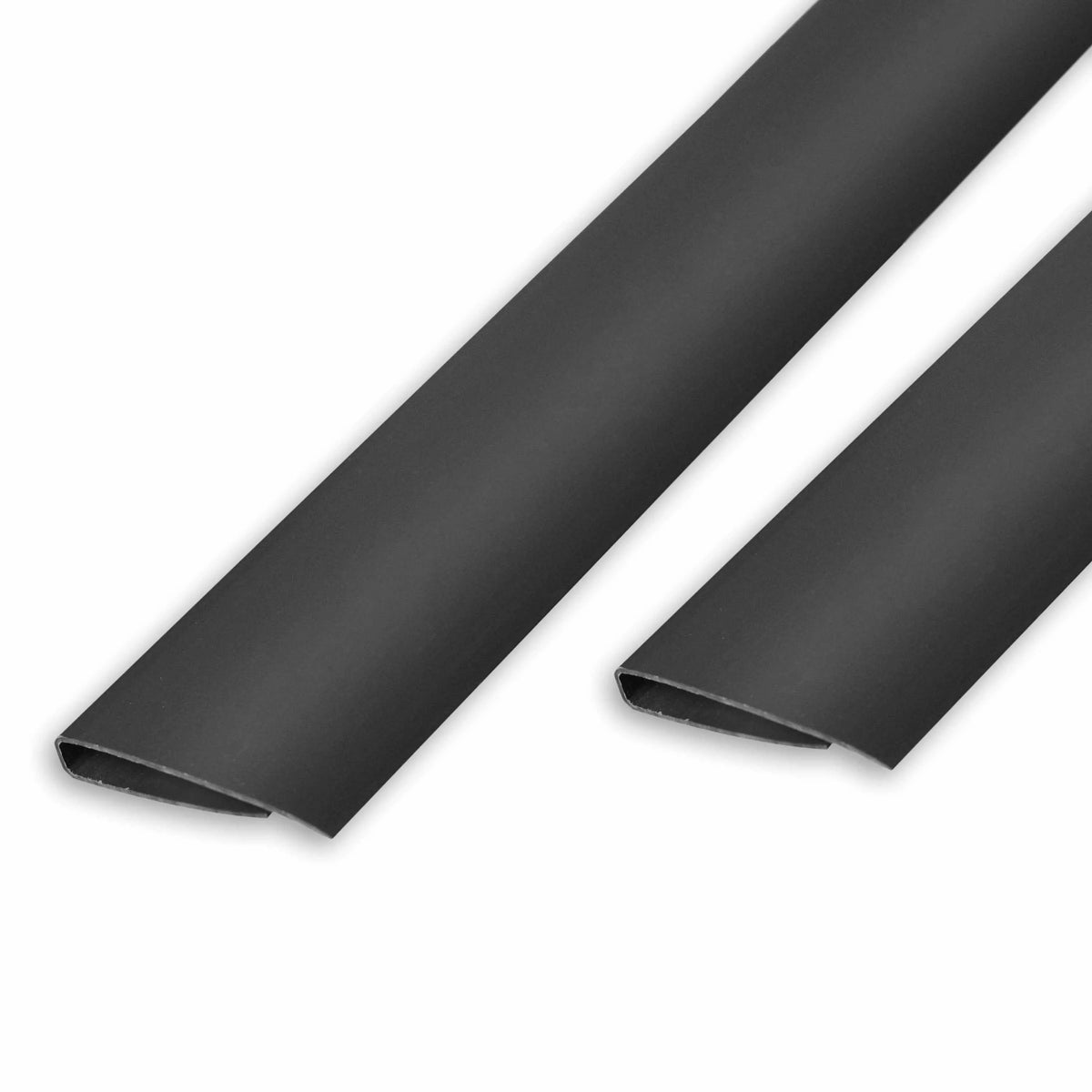 Ribelli®PVC Abschlussleiste Abdeckprofil Bedeckung Profile Sichtschutzmatte Sichtschutz anthrazit Ribelli