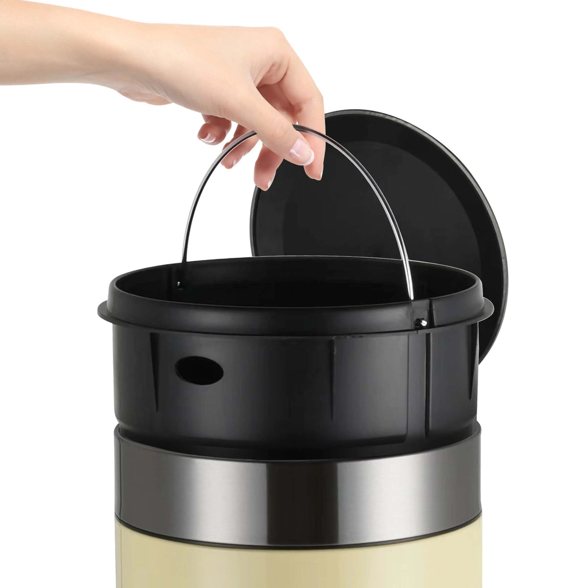 Sensor Mülleimer 30L, rund Ribelli