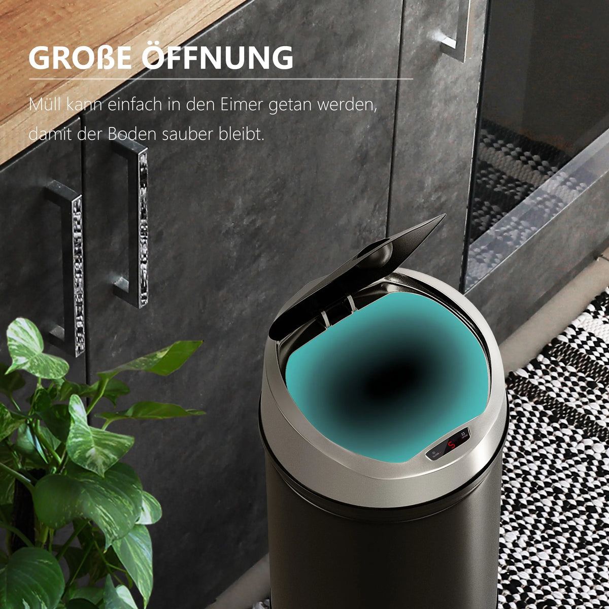 Mülleimer mit Sensor 40, 50, 60 Liter – ab 56,95 €