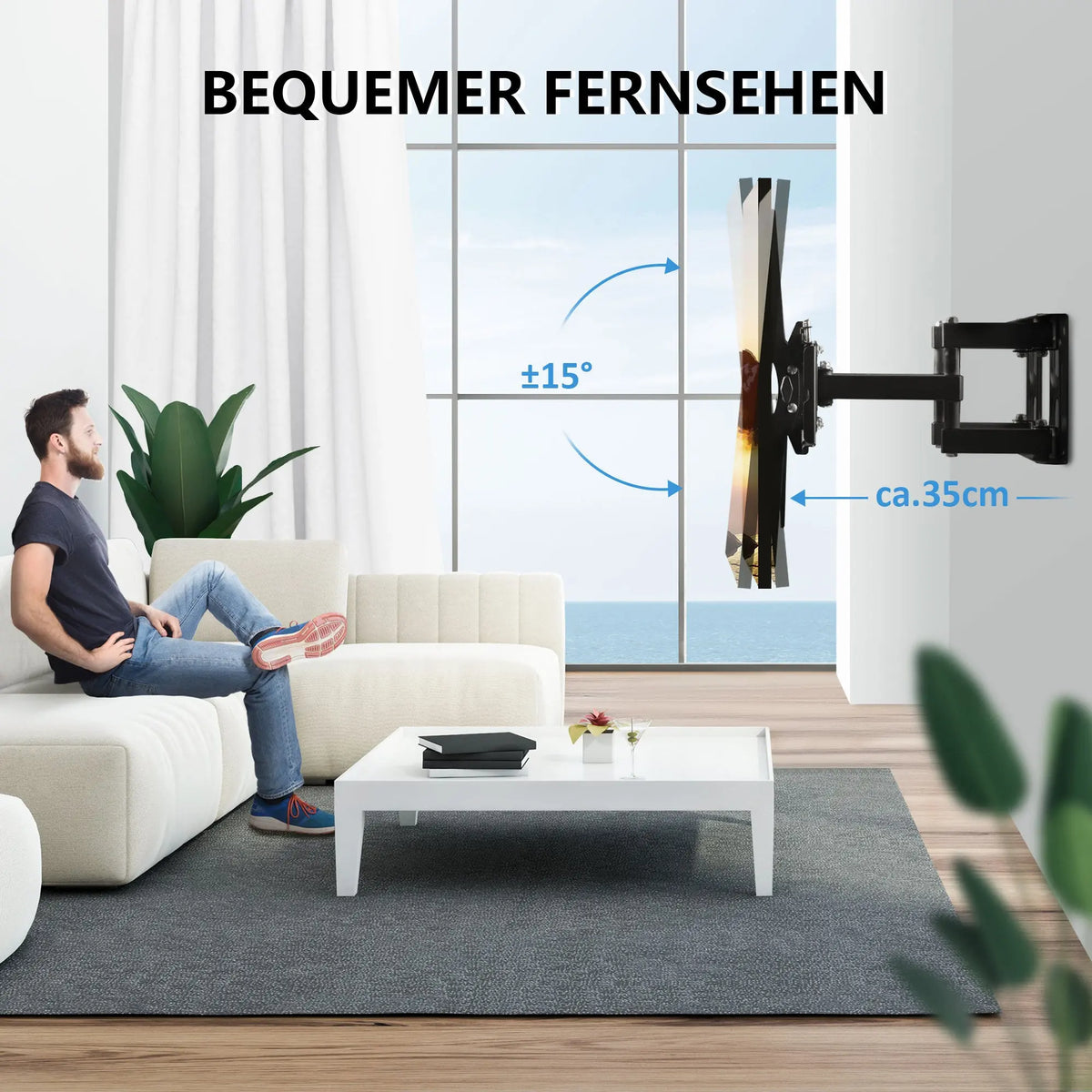 TV Wandhalterung 32  65 Zoll Ribelli