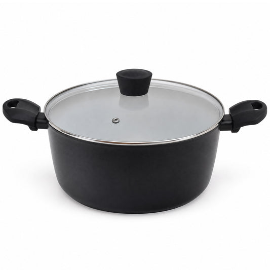MICHELINO Bratentopf Ø 28 cm Serie Nora Sand – PFAS-frei, Keramikbeschichtung, induktionsgeeignet