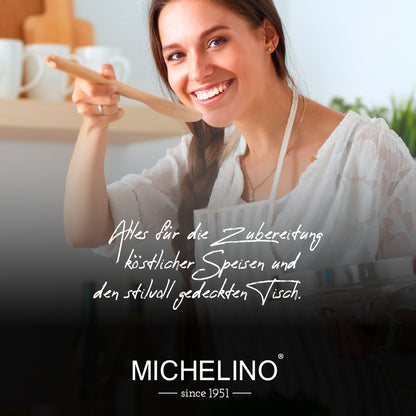 MICHELINO Handmixer 400 Watt Schwarz – Edelstahl mit 6 Stufen & Turbo – Ansicht 7