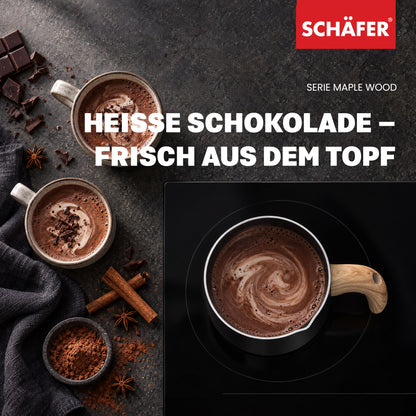 SCHÄFER Milchtopf Ø 14 cm Maple Wood – Antihaftbeschichtung, induktionsgeeignet – Ansicht 7