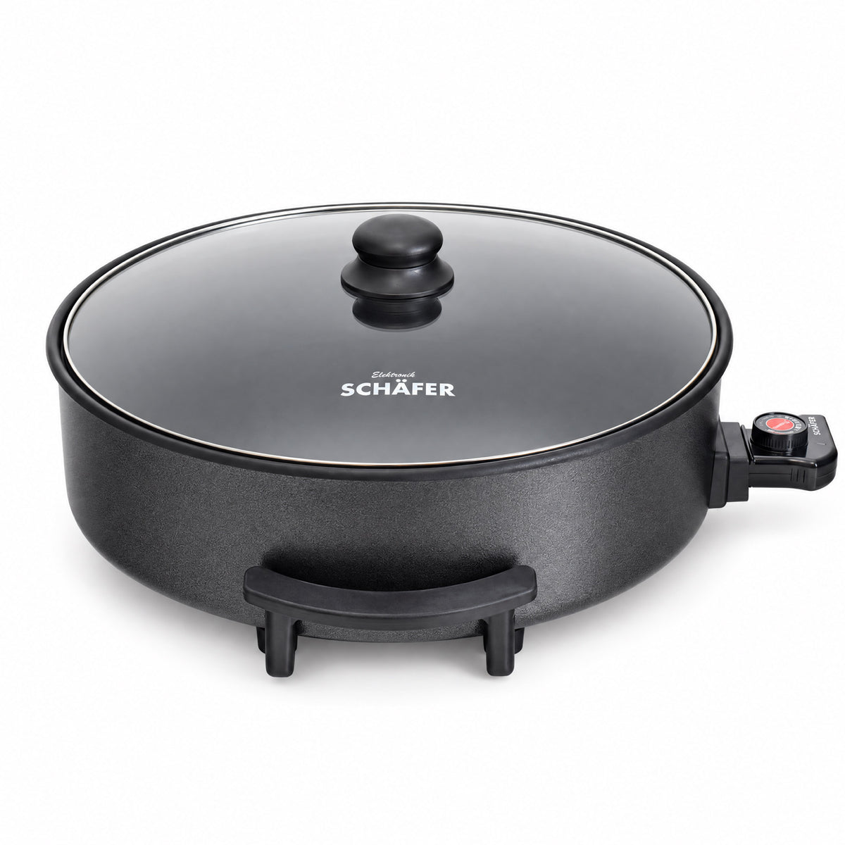 SCHÄFER Multipfanne Ø 42 cm Antihaftbeschichtung 9 cm tief 1500 Watt