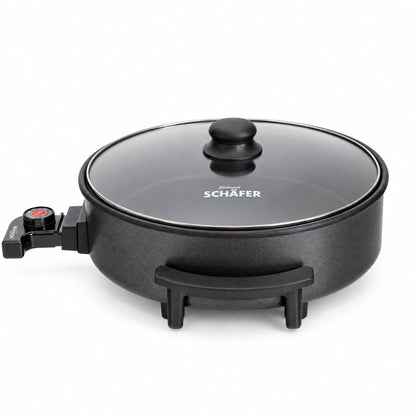 SCHÄFER Multipfanne Ø 36 cm Antihaftbeschichtung 7 cm tief 1500 Watt