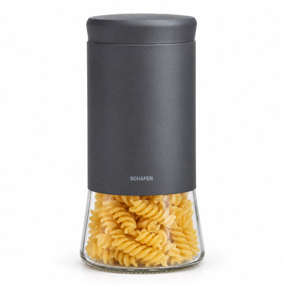 SCHÄFER Vorratsglas 1,4 l Grau
