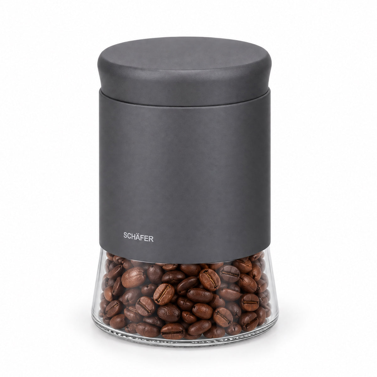 SCHÄFER Vorratsglas 1 l Grau